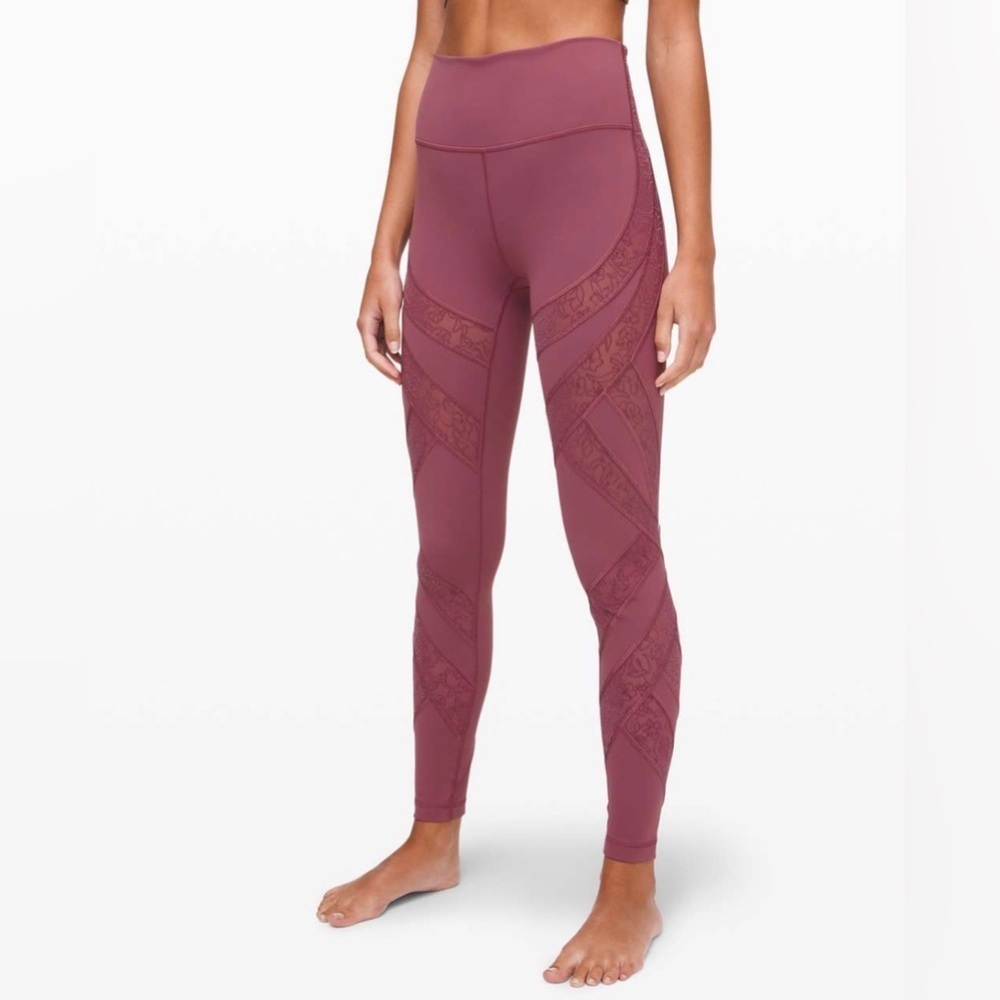 Lululemon - Wunder Under High-Rise Tight* Flocked 28"